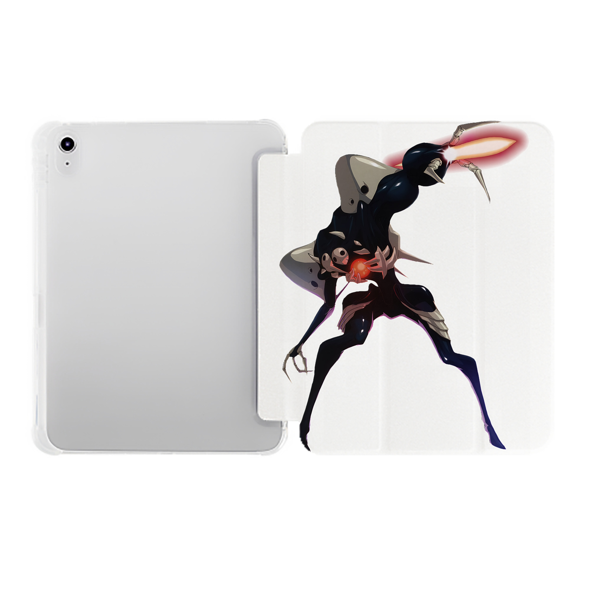 （画像用） EVA 新世紀エヴァンゲリオン IPad ケース ペン収納付き 三つ折りスタンド PUレザー×シリコン 対応機種9.5/10.5/10.9インチ